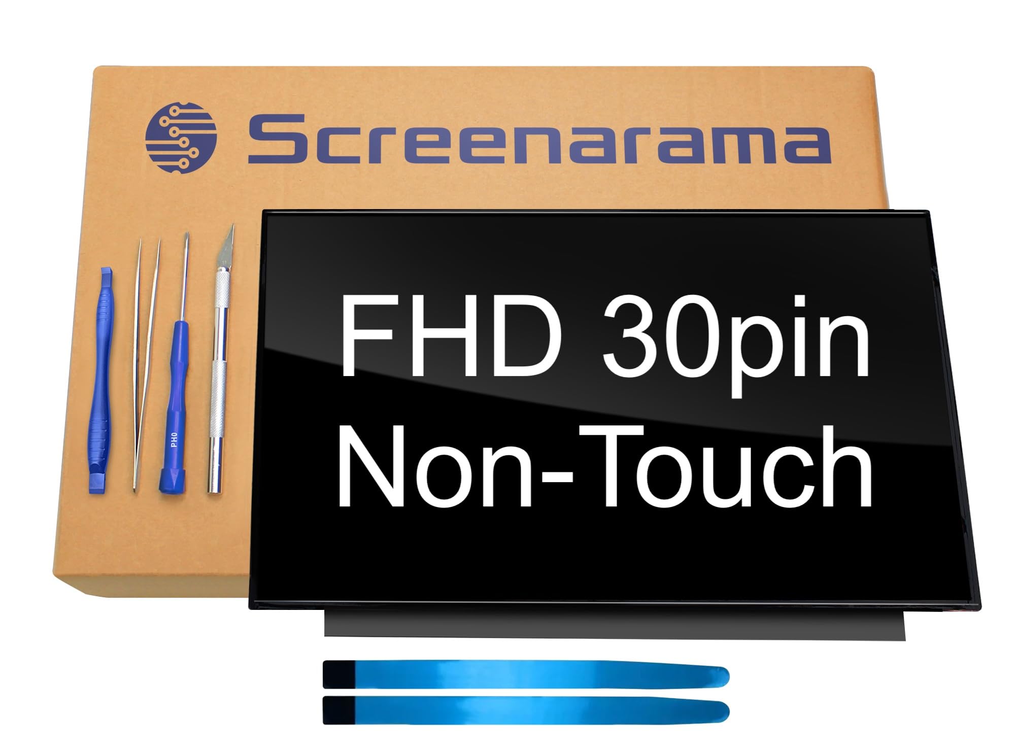 SCREENARAMA New Screen Replacement for HP 14-DQ2053CL 14-DQ4035CL 14-DQ2055WM, FHD 1920x1080, IPS, Glossy, LCD LED Display with Tools