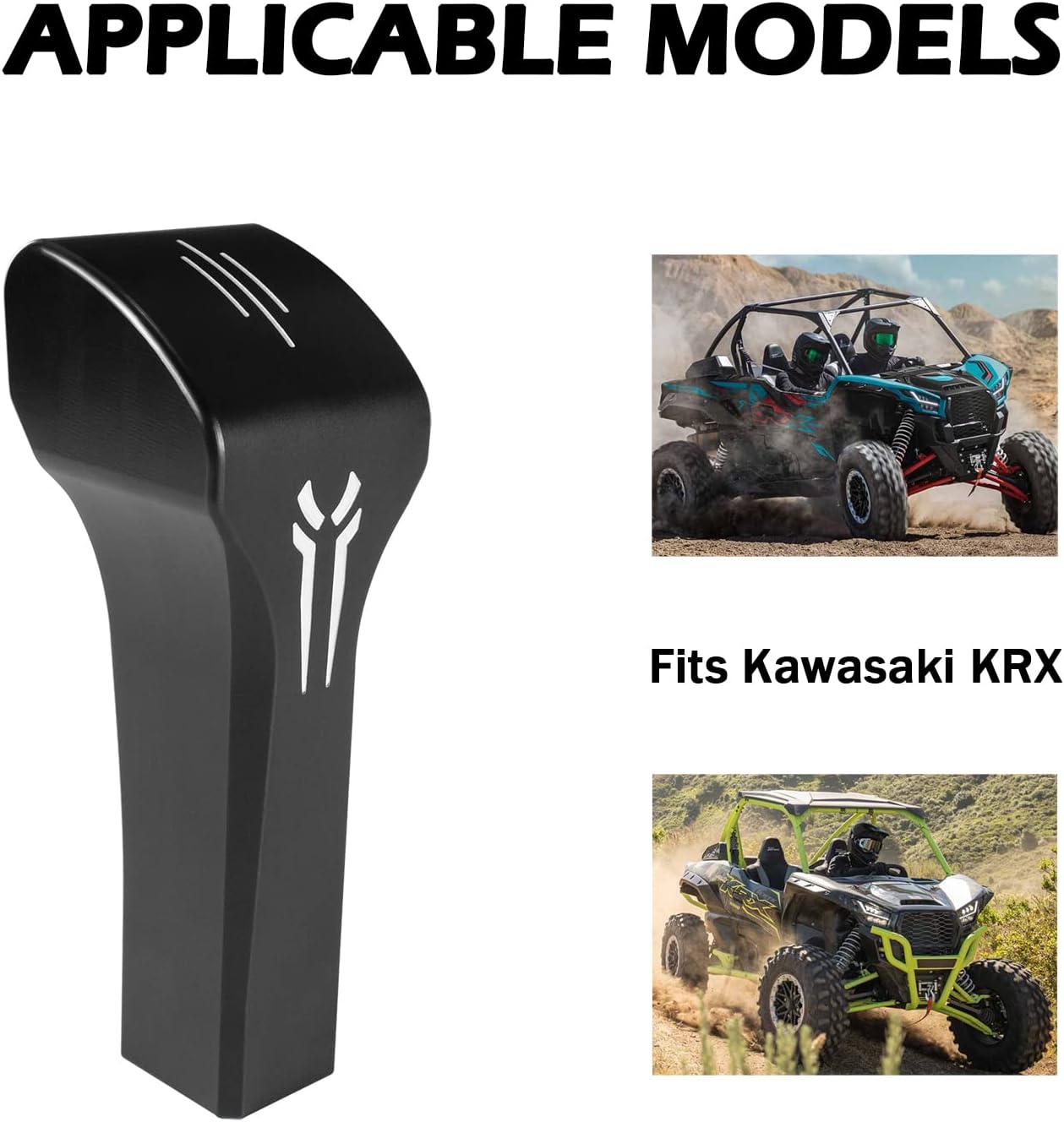 UTV Gear Selector Shift Knob Grip Aluminum Compatible with TERYX KRX 1000 Special Edition and Trail Edition KRF1000, TERYX Accessories