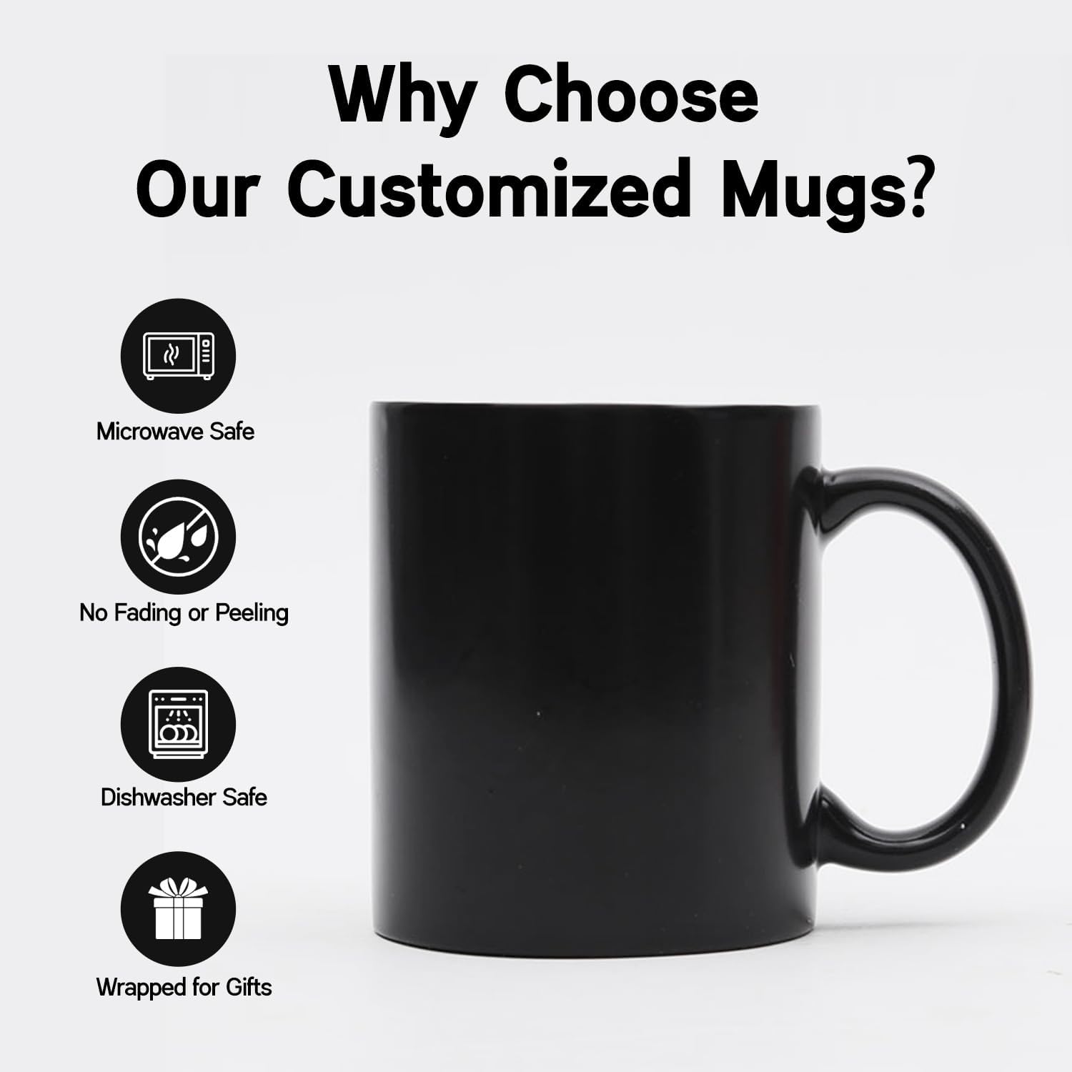 Custom Coffee Mug, Personalized Ceramic Mug for Gifts Customizable Coffee Cups with Pictures Novelty Personalized Mugs for Men Women (Pink) - Image 5