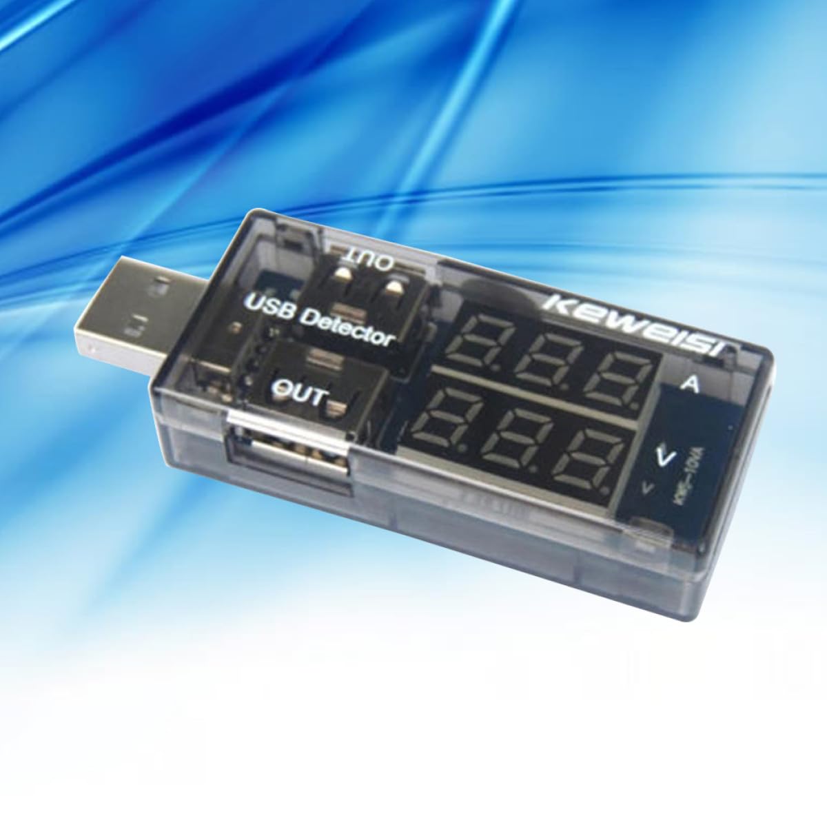 USB Charger Wattage Voltage Tester Multi-Functional Voltmeter Ammeter Voltage Indicator Easy to Measure image 4