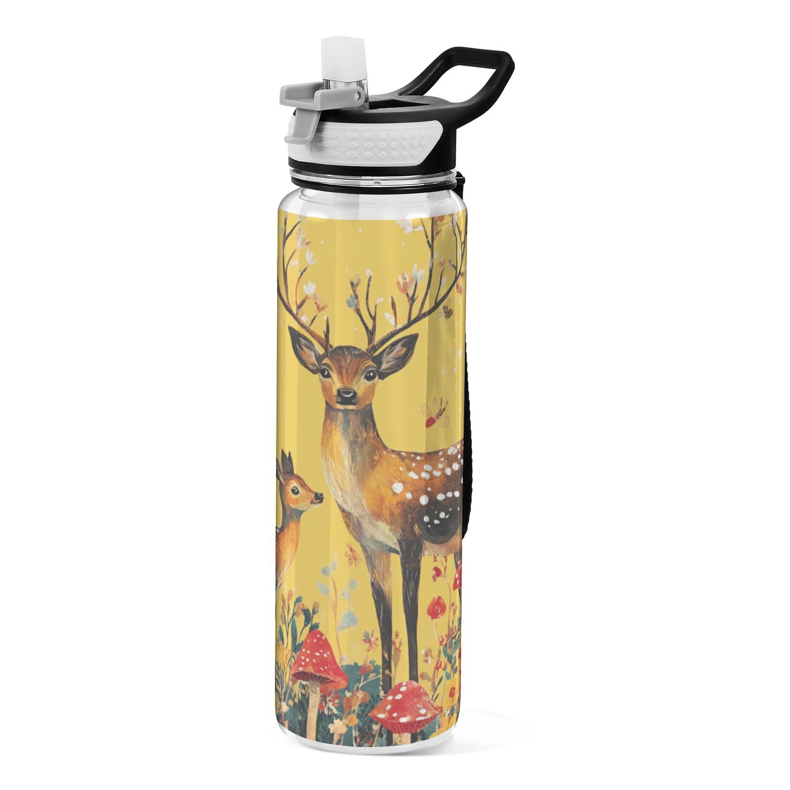 Bouteille d'eau Tritan 946 ml saine et sans BPA pour éliminer les gourdes jetables
