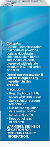 Vista 2 de Gotas para los ojos Renu, para el alivio del enrojecimiento y los ojos secos, lubricantes y rehumectantes