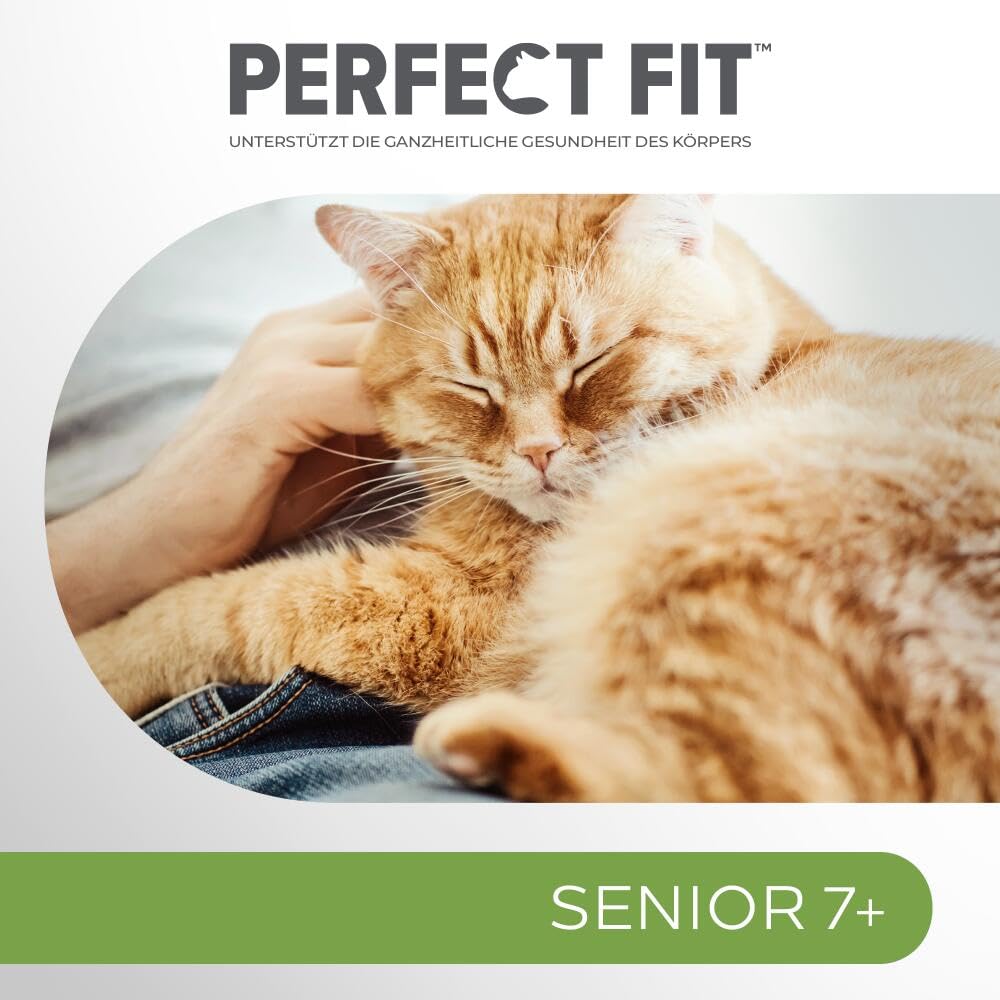 PERFECT FIT Senior 7+ Trockenfutter für Katzen 7 kg Huhn