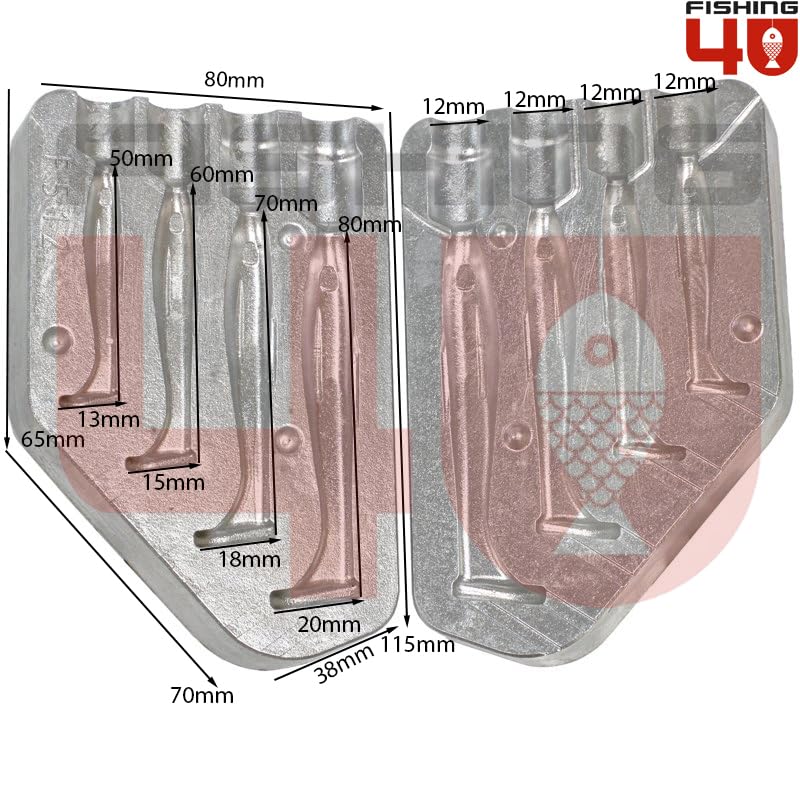 Leurre de natation souple en silicone pour leurre de pêche 50-60-70-80 mm