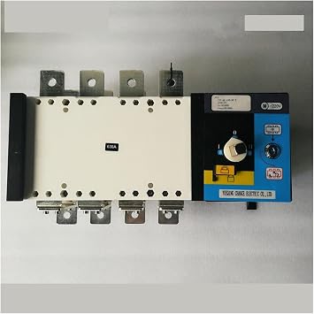 Double Power Automatic Transfer Switch 4P 630A Dual Power Automatic Transfer Switch PC Grade 380v 3 phases Circuit Breaker Isolation type 630A ATS