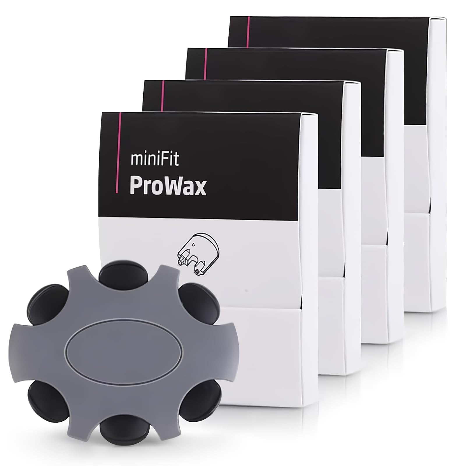 24 Piezas ProWax MiniFit Filtro de Cerumen para Audífonos, ProWax MiniFit Filtro Protector de Cerumen, Audífonos Cerumen Kit para Oticon