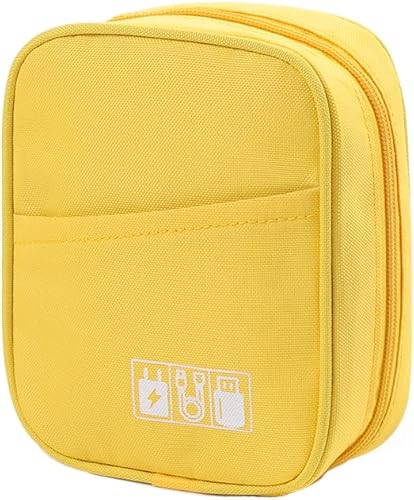 Miniatura 1 de E-Tree Bolsa de almacenamiento para pequeños dispositivos electrónicos y accesorios, bolsa técnica, funda organizadora electrónica compatible con