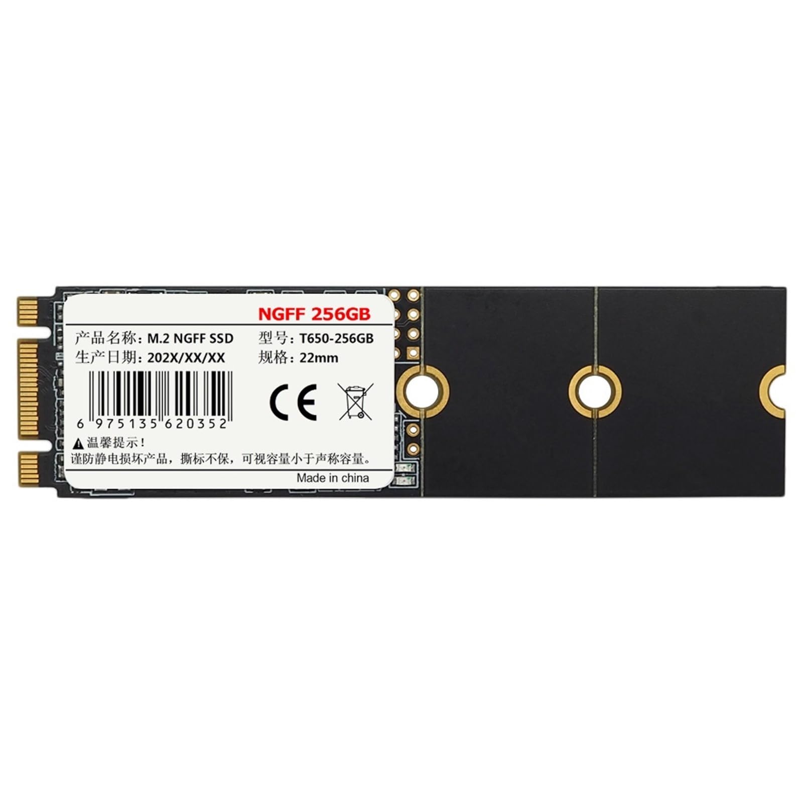 SSD NGFF M2 SATA 128 GB 256 GB 22 * 42/60/80mm dysk półprzewodnikowy M.2 480 GB 512 GB 960 GB dysk (NGFF M.2 256 GB(2260))
