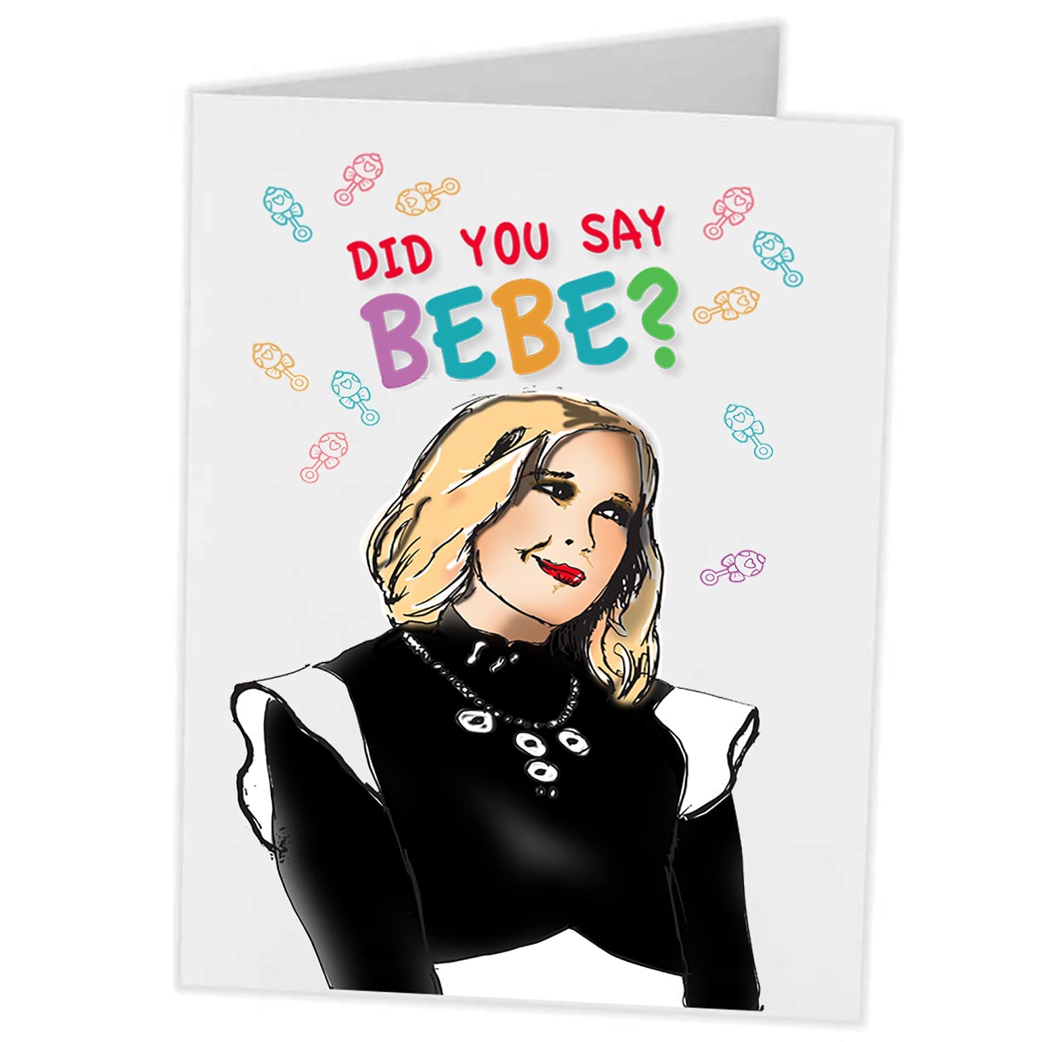 More Rons Baby Shower Card