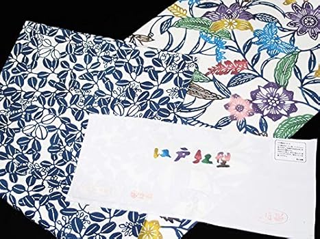 大人可愛い【小紋】　江戸紅型調 江戸小紋』宝尽くし 紅赤