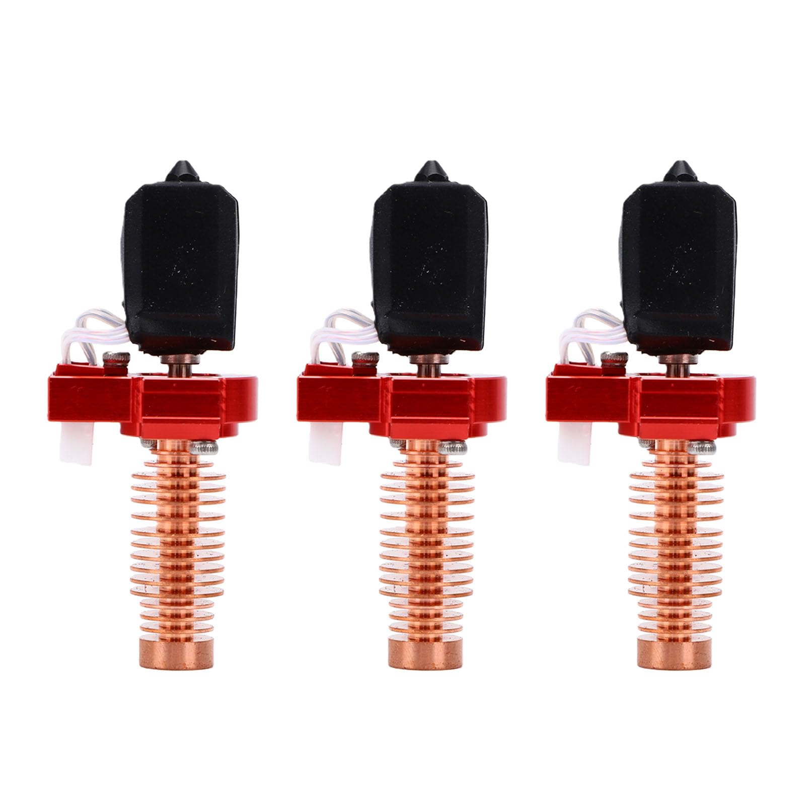 ASHATA Kit de Hotend de Cerámica, Boquilla de Acero Endurecido,