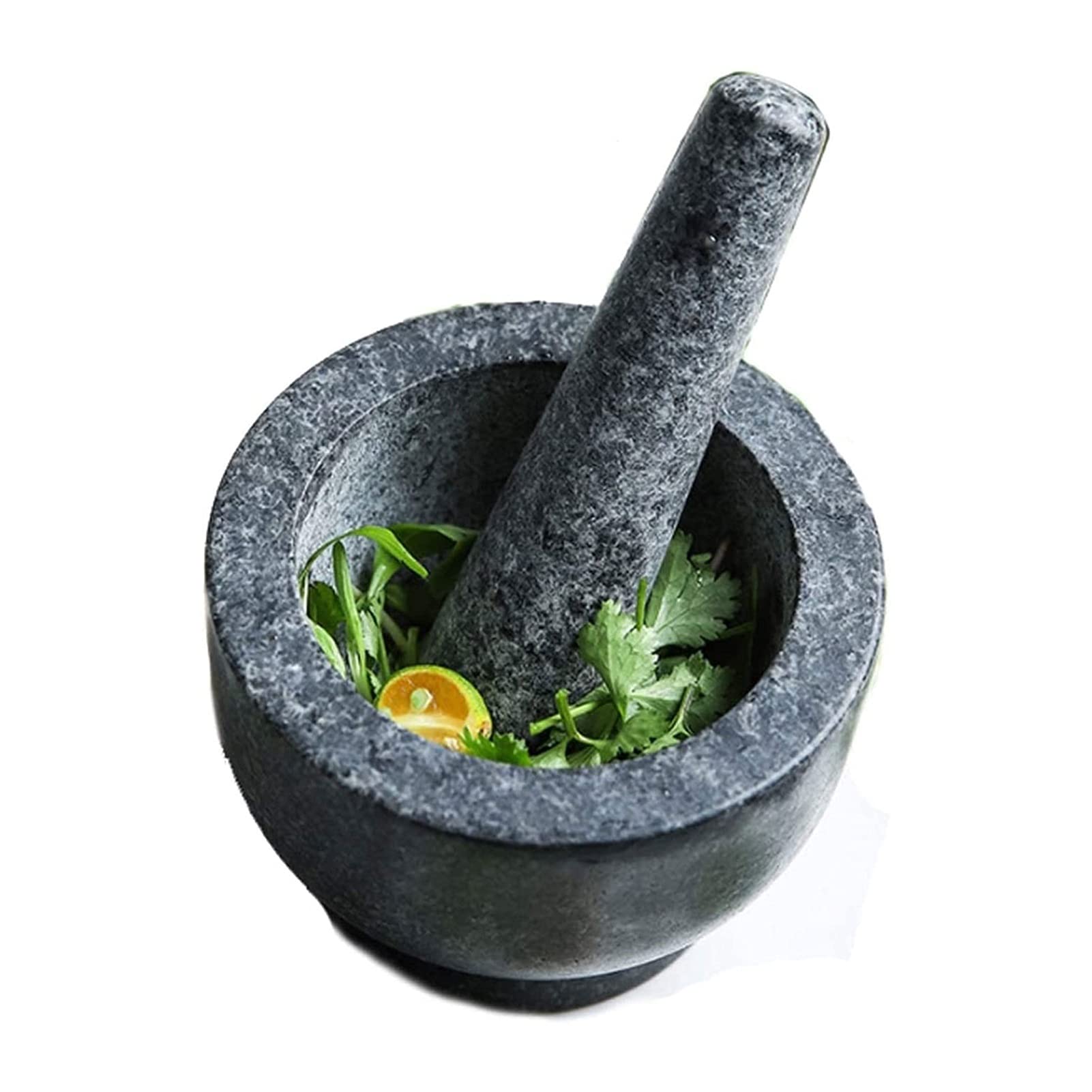 Ensemble mortier et Pilon en marbre Naturel, Bol à Guacamole, mortier Manuel rétro
