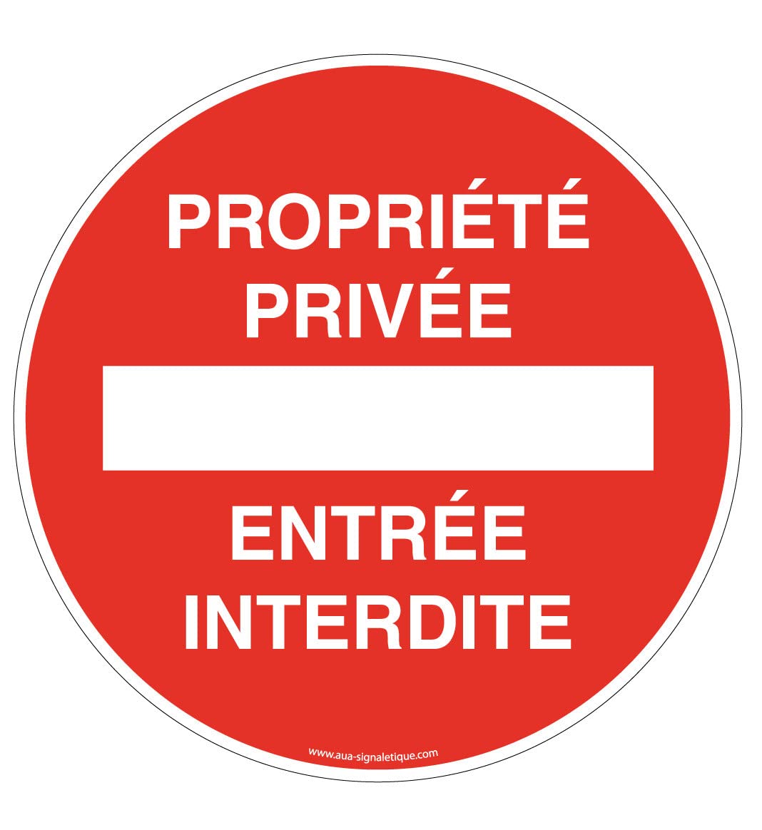 AUA SIGNALETIQUE 201429-R-BS-a-180 Product Information: Sign, Multicolored