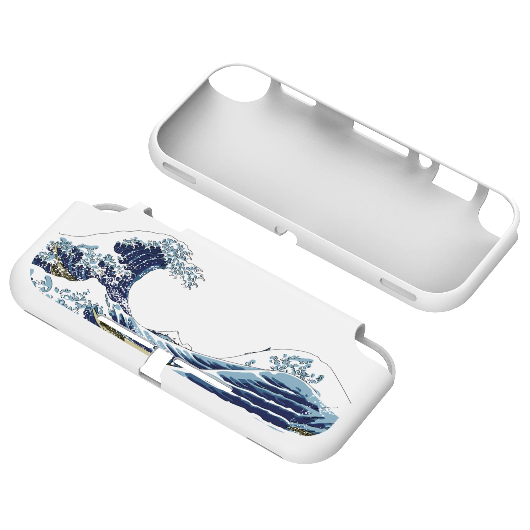 playvital The Great Wave Custom Protective Case for Nintendo Switch Lite, Soft TPU Slim Case Cover for Nintendo Switch Lite — view 2