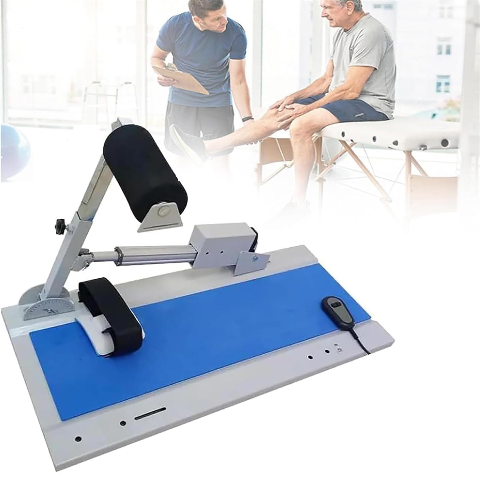 UrząDzenie Do Rehabilitacji Stawu Skokowego, PrzyrząD Do Rehabilitacji Kolan, Z Pilotem, Regulacja KąTa 0°-170°/ćWiczenia Prostowania 0±5°/PchnięCie 200 Kg