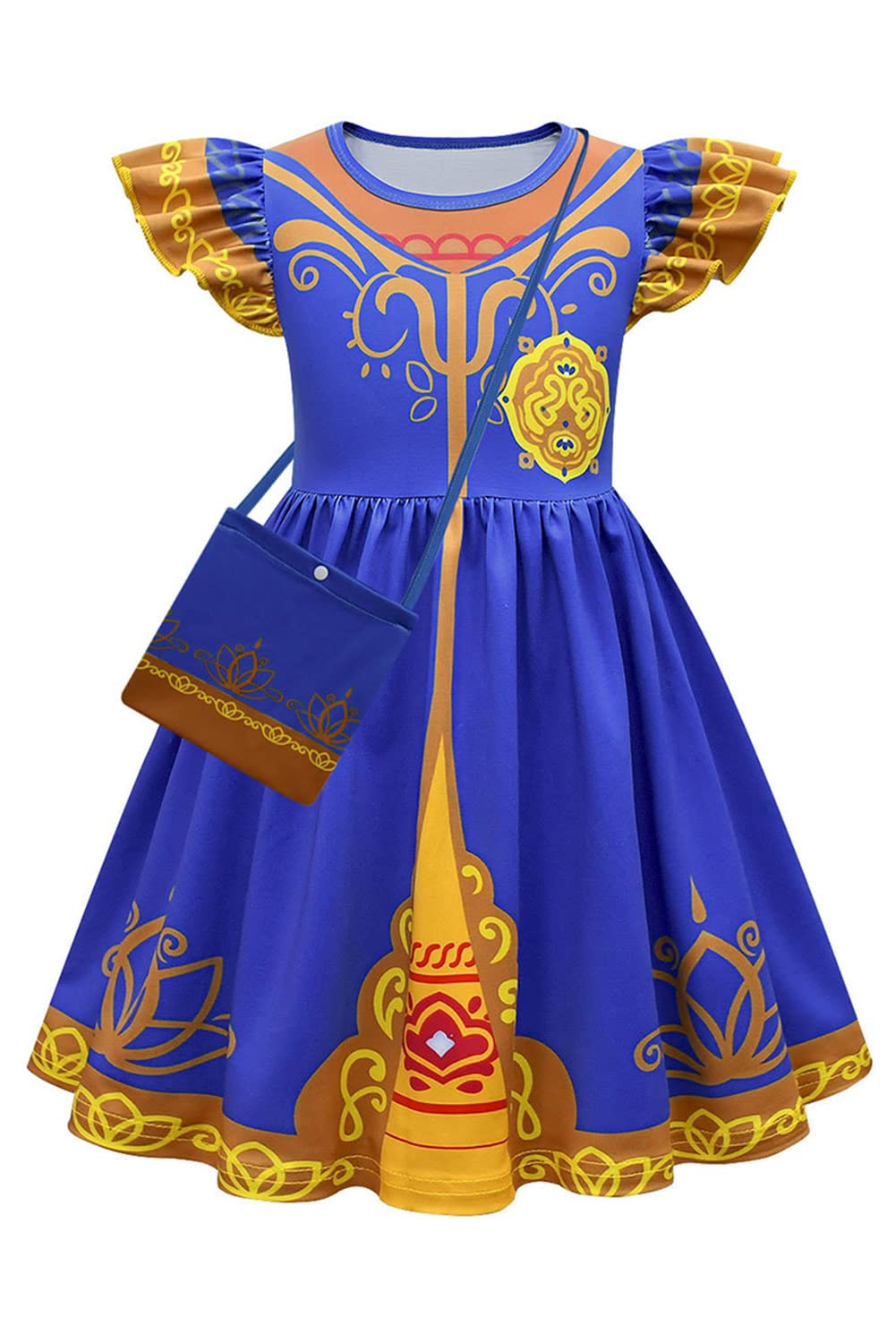 Mira Costume Blue Mira Detective Princess Costume Ch-ild Royal Detective Cosplay Dress Detective Spy Costume Halloween Carnival Cartoon Outfit