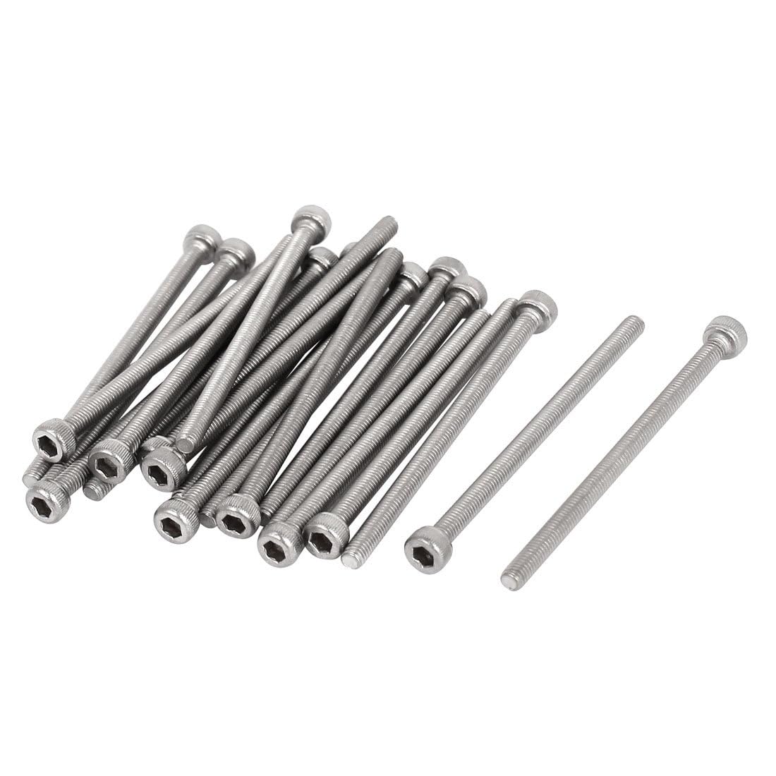 TA-VIGOR M3 x 50mm Socket Head Cap Screws, 20PCS Machine Screws — image 1