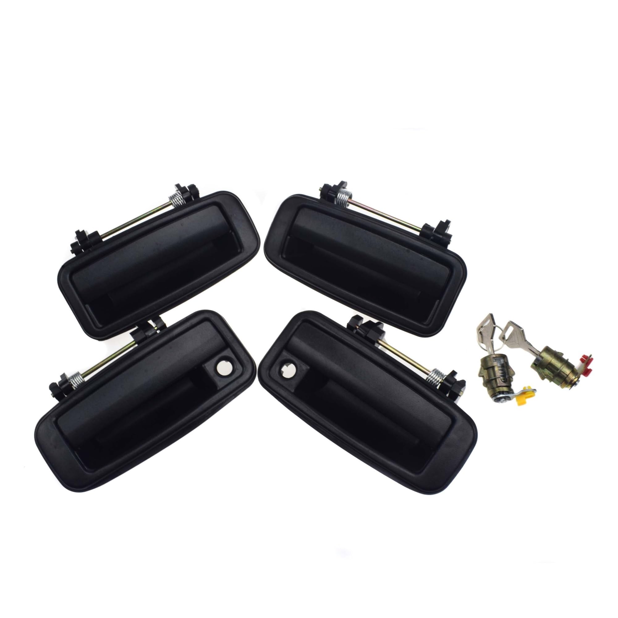 Vdifsvb for Toyota for Corolla for Geo for Prizm 1988 1989 1990 1991 1992 Exterior Interior Door Handle & Door Lock Cylinder Side Exterior Door Handle(C)