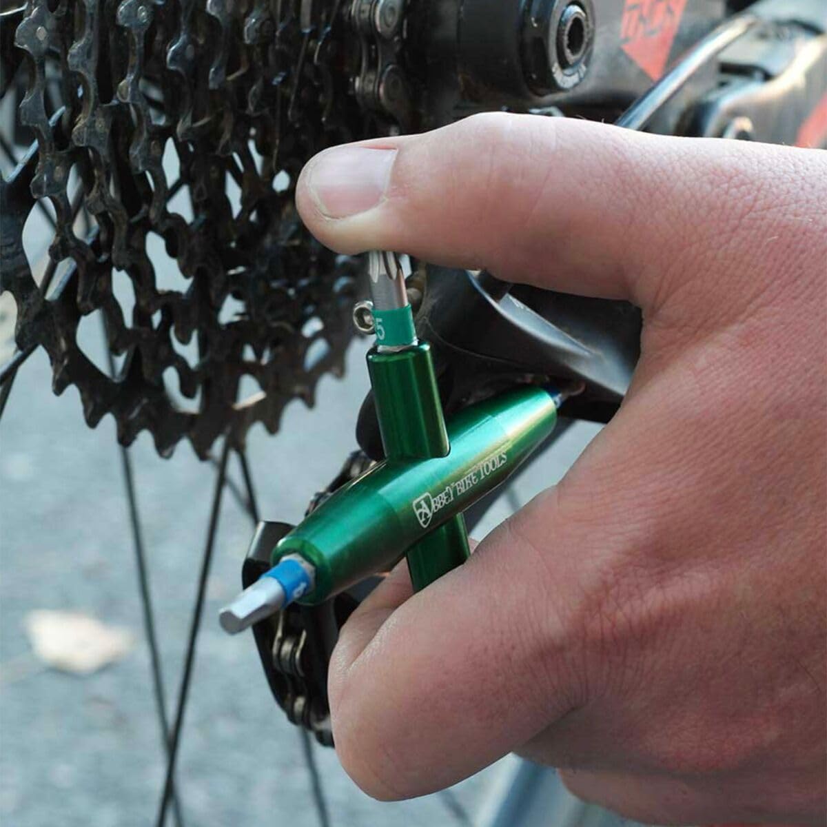 Abbey Bike Tools, 4-Way Multi-Tool with Interchangeable Bits