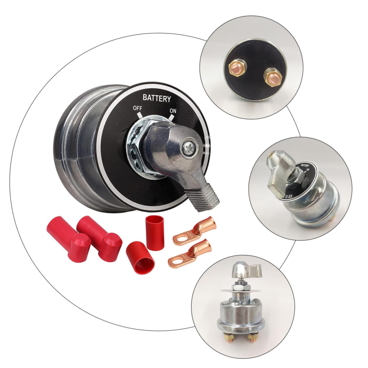 Car Boat Truck Yacht Battery Disconnect Switch Dpdt Battery Isolator Car Kill Switch