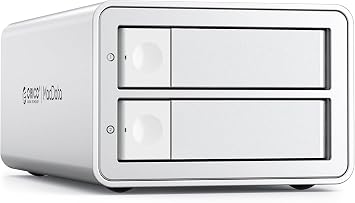 ORICO 9928RU3 HDD Case, 3.5-Inch, 2Bay 22TB*2, USB 3.0 RAID Case with Bracket, Supports 2.5-Inch / 3.5-Inch SSD/HDD, Equipped with Cooling Fan, Aluminum Alloy Body, UASP Compatible, 12V/4A Power Adapter Included