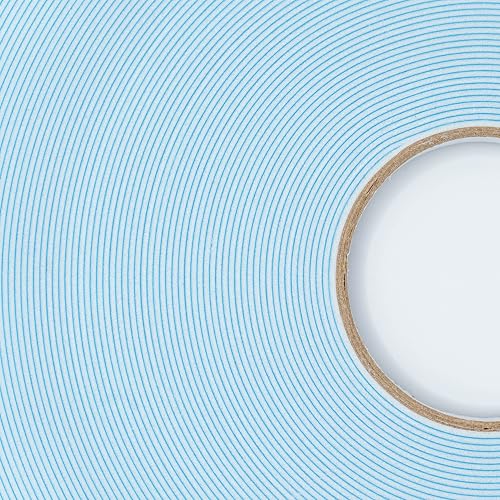 Image of Double Sided Foam Tape - 3 /8 x 1 /8 in x 82 ft (25 m) Roll - PE Closed-Cell Glazing Tape - Strong Pressure-Sensitive Acrylic Adhesive - Moisture Resistant Insulation