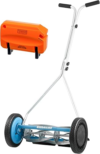 Miniatura 18 de American Lawn Mower Company 1304-14 Cortacésped de carrete de empuje de 5 hojas de 14 pulgadas