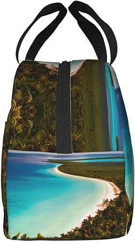 Miniatura 2 de Lonchera de trabajo, bolsa de almuerzo de viaje para mujeres y hombres, contenedor de almuerzo aislado reutilizable de gran capacidad