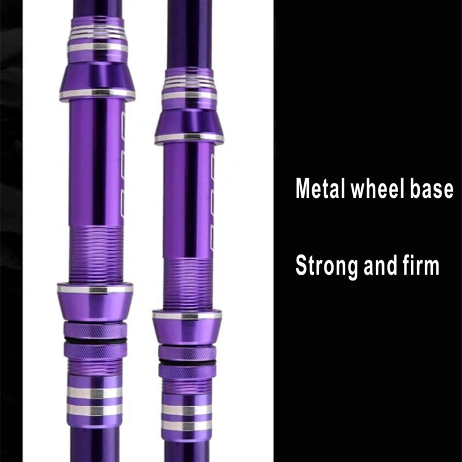 Wędka Wędki 2.1m ~ 3,6 m pręt Karpowy Teleskopowy Ręk wędkarski Teleskopowy Spinning Rod Ultralight Hard Fishing Rod Tackle Tool Przenośna wędka podróżna (Color : Purple, Length : 2.4 m)