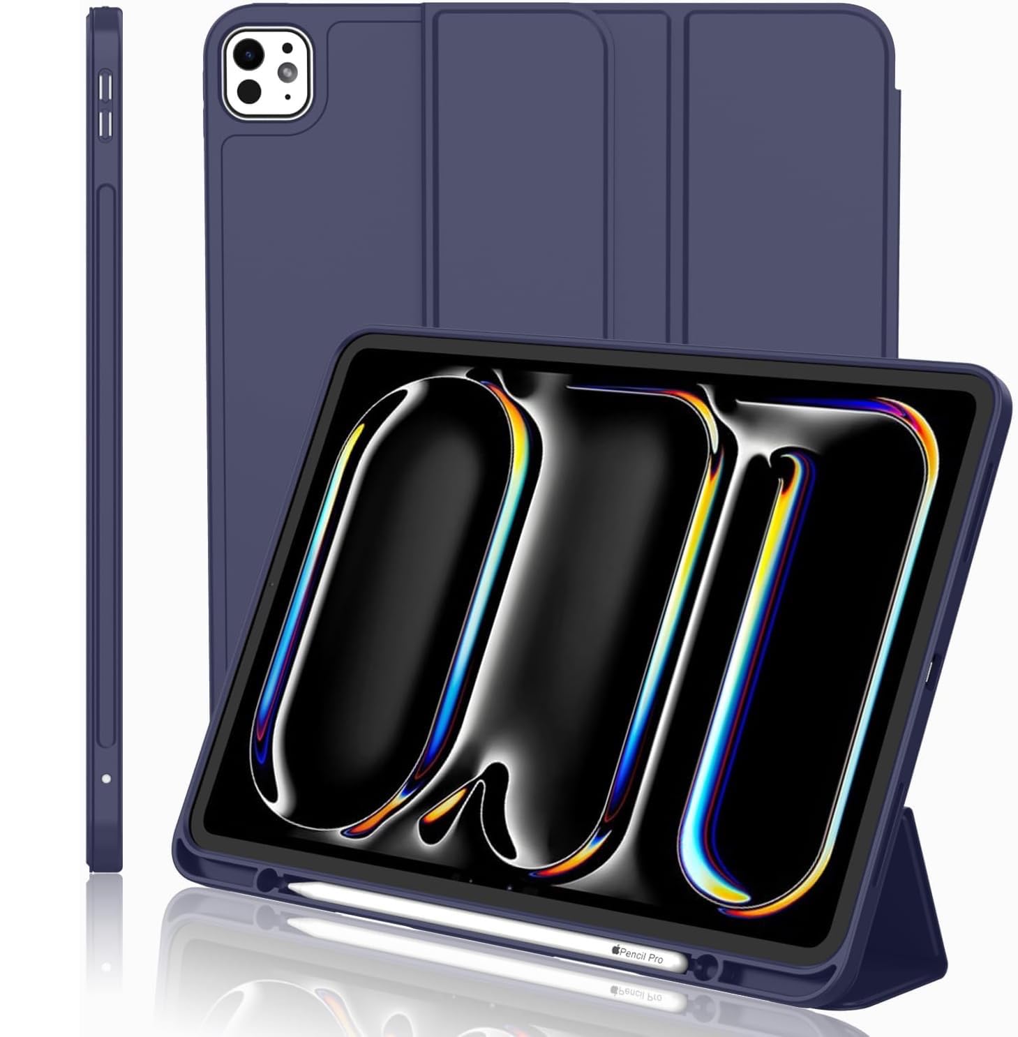 iPad Pro 13 Inch Case (M5/M4) 2025/2024 with Pencil Holder