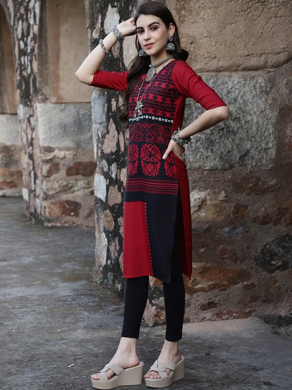 Image of Kurta for Women||Kurta||Casual Kurta|| Women's Kurta||New Fashionable Kurti ||Office Kurta for Women