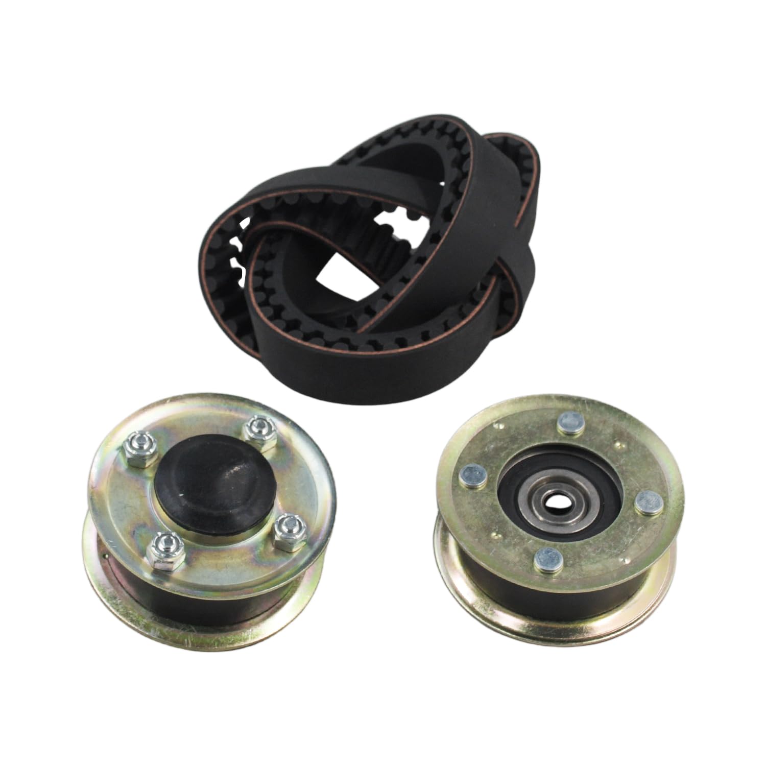 120-3335 Deck Belt & 131-4529 125-2532 Mower Idler Pulley for Toro 30" Deck TimeMaster TurfMaster Walk-Behind Mower Models 20199, 20200, 20975, 20977, 20978, 21199, 21200 Replaces 121-5763 131-4509