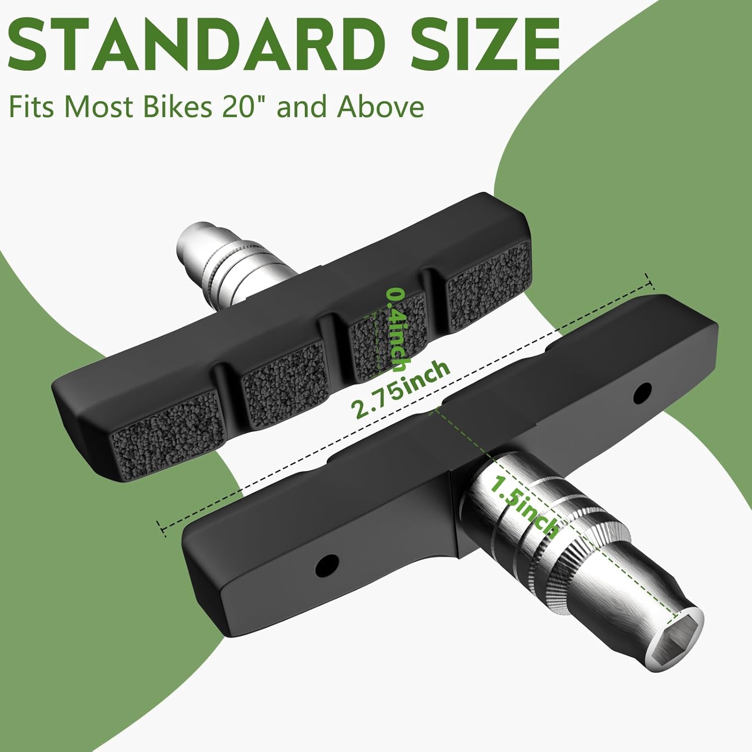 Pangda Lot De 2 Paires De Plaquettes De Frein Avec Outil D'installation Pour étrier De Frein 50 Mm Noir