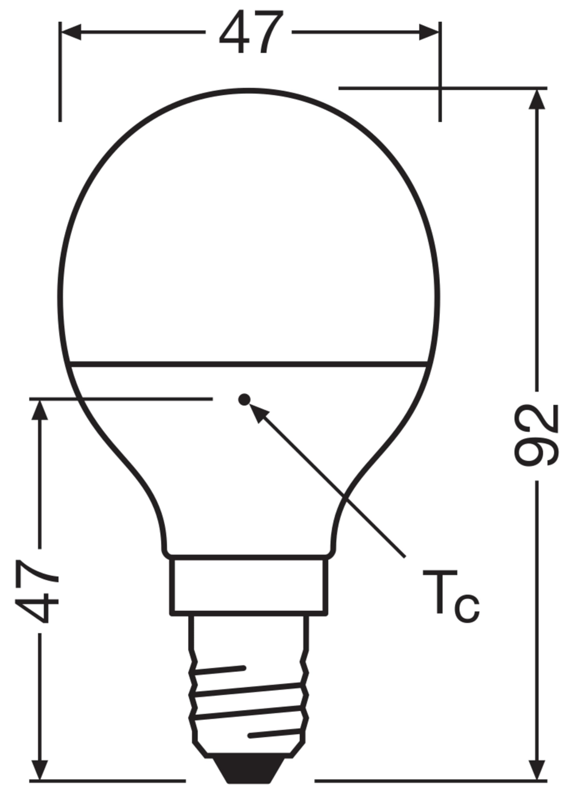 OSRAM LED Superstar Classic en forma de mini bola con tres escenas de luz: | , LED Lamps, 47.00 Millimetres dia, , Paquete de 6