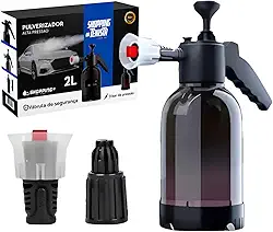 Pulverizador de Espuma Manual Automotivo 2L, Alta Pressão, Snow Foam para Lavagem de Carros e Motos