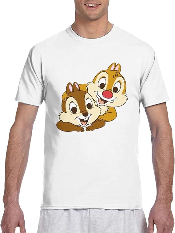 Amazon Co Jp チップ デール メンズ3dtシャツ ジムtシャツ ストレッチ 半袖スポーツ おしゃれ メンズ 吸汗 速乾性 カジュアル アクティブ Tシャツ ファッション