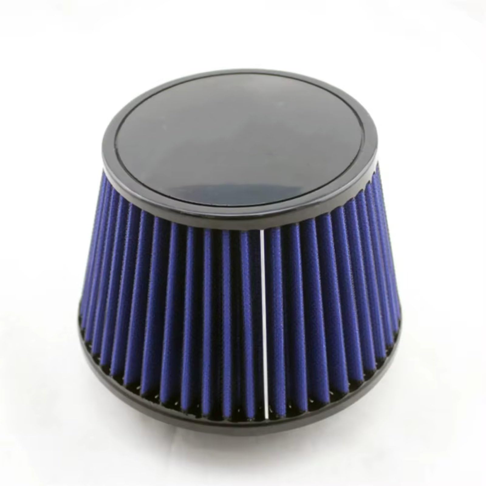 115 Mm 4.5 Pollici Filtro Aria Conico Universale Per Alto Flusso Filtro aria | Per il filtro di aspirazione dell'aria fredda riutilizzabile lavabile per la presa d'aria del motore dell'auto(Blue)