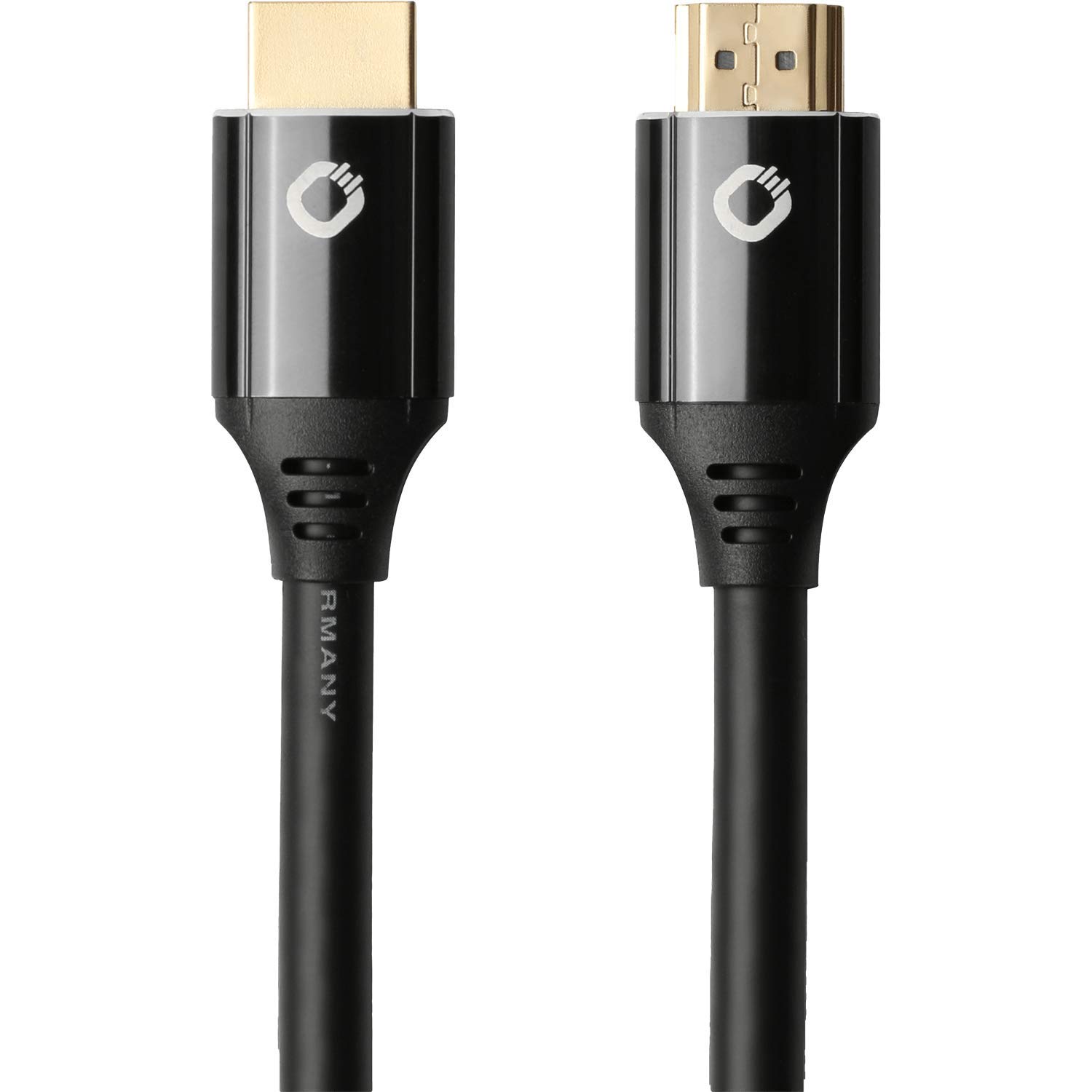OEHLBACH Black Magic MKII - Ultra High Speed HDMI Kabel, 8K @60Hz, 4K @120Hz, 48 Gbit/s, HDR10+, Dolby Vision, eARC, VRR, HDMI 2.1 zertifiziert - Premium Qualität - 5 Meter Schwarz