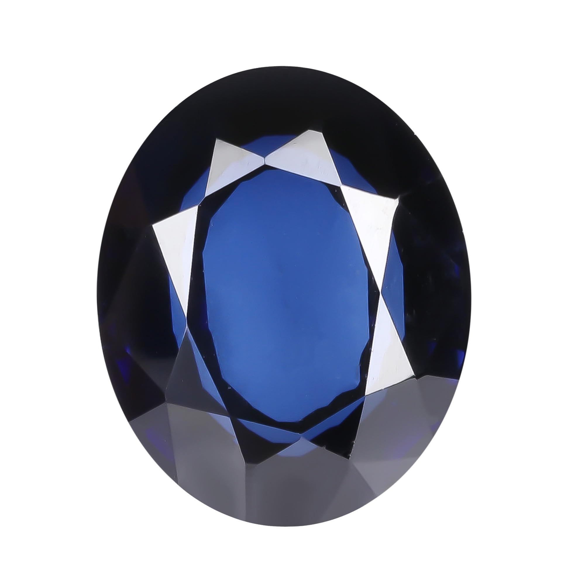 Certified Kashmir Blue Sapphire 12.75 Ct. Fine Oval Cut Loose Gemstone