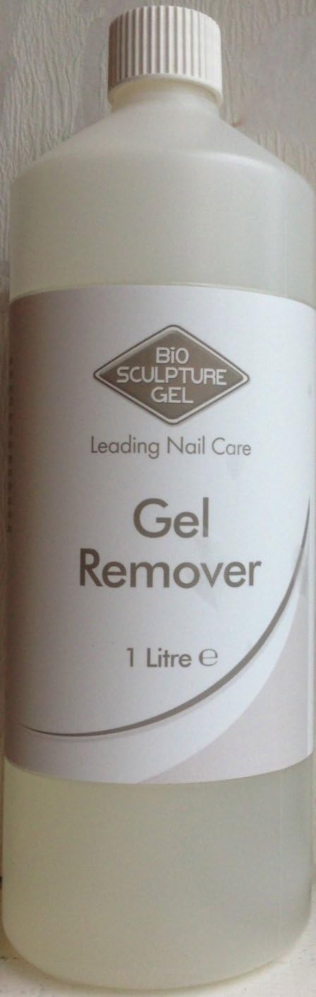 BIO SCULPTURE GEL REMOVER 1 LITRE - USE TO REMOVE BIO SCULPTURE GEL, SHELLAC AND OTHER ENHANCEMENTS