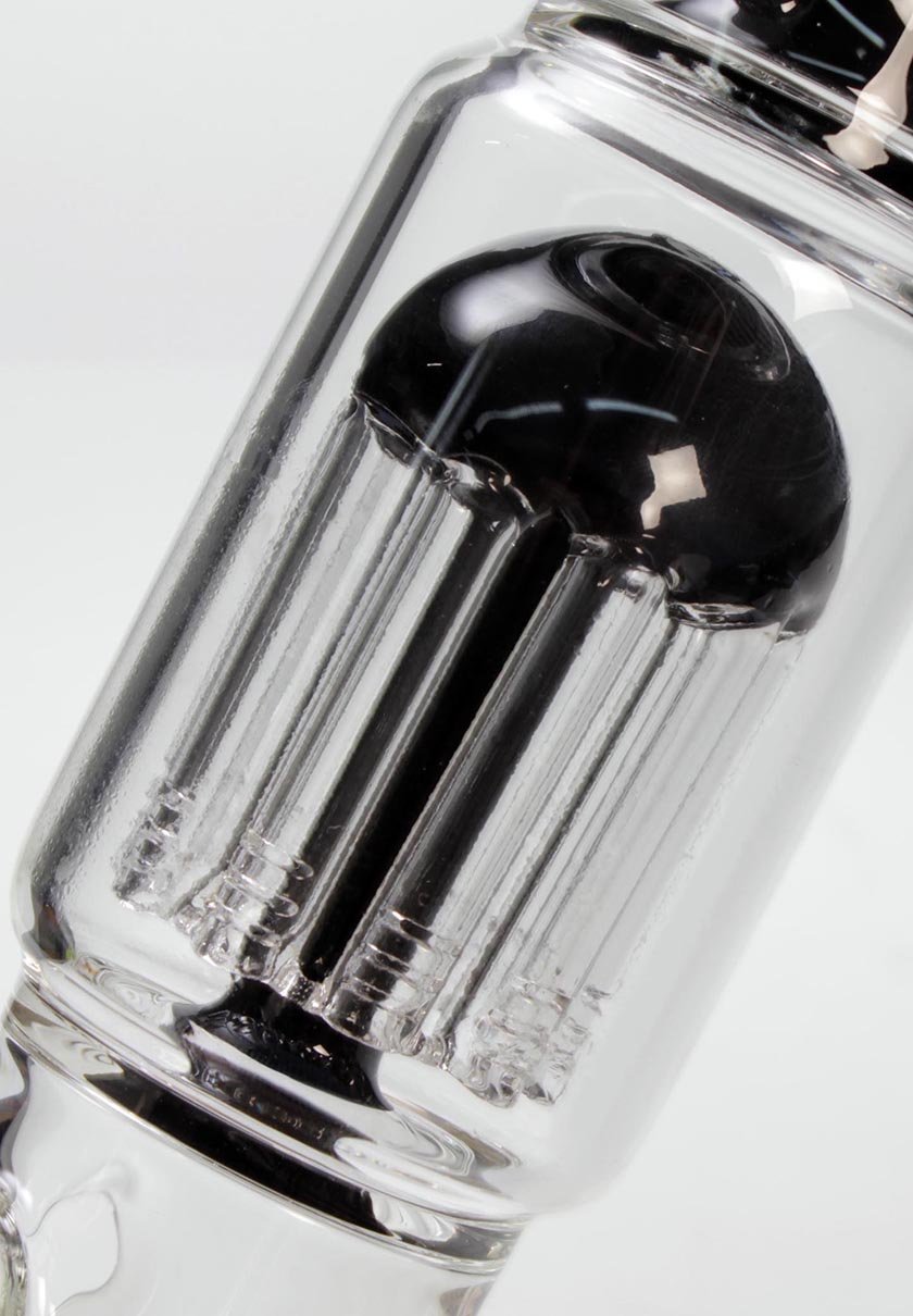 SF Blaze Glass Mushroom 10-Arm Perkolator Ice Bong 50,5 cm