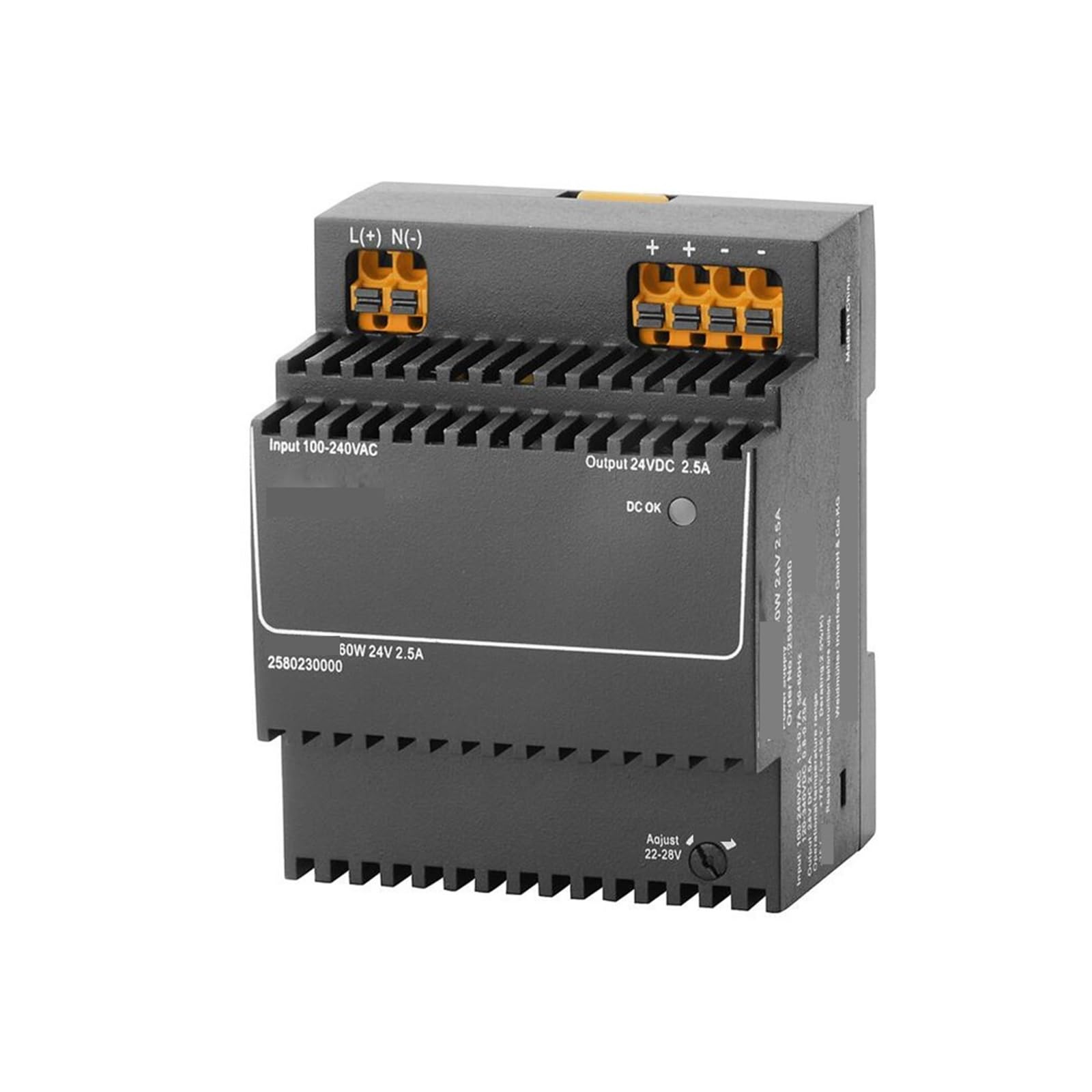 Alimentatore Switching 60W 24V 2,5A