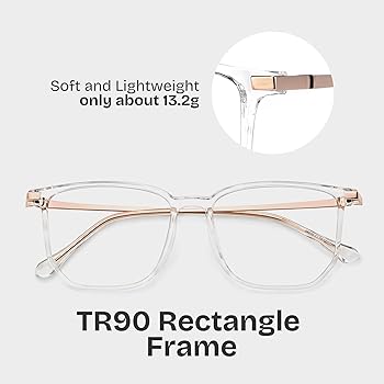 Amazon.com: Zeelool Readers Retro Rectangle Reading Glasses