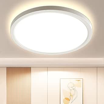 Plafoniera LED Soffitto 20W OTREN - Luce Bianca 4000K, Ø23cm, IP44 Per Interni - Foto 9