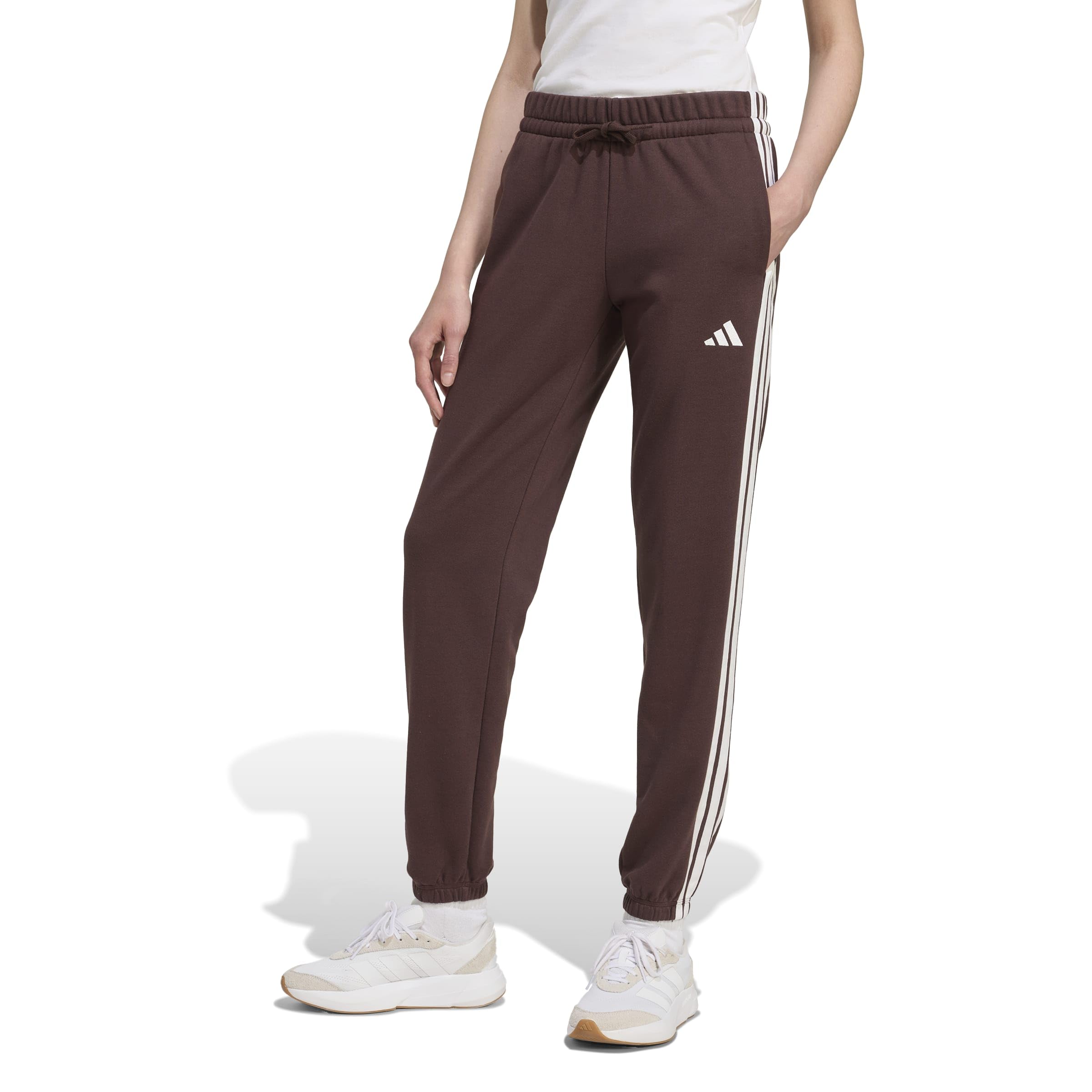 Women's Essentials 3-Stripes French Terry Cuffed Pants