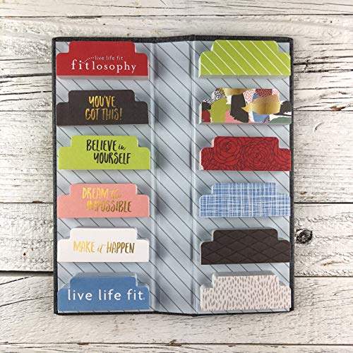 Fitlosophy Motivational Quote Sticky Tabs, 600Pc, Spt-20280 #TOP3
