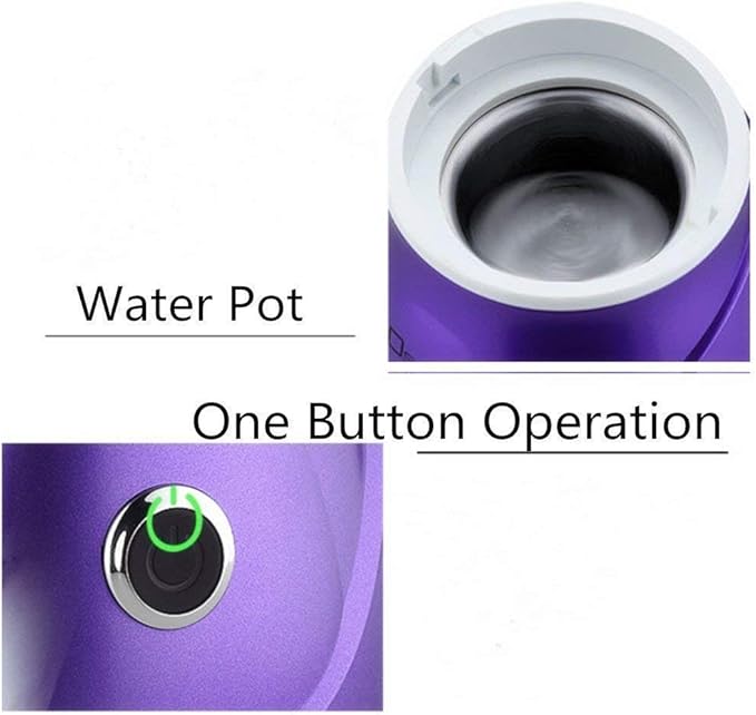 Facial Steamer,Nano Ionic Face Steamer for Home Facial,Face Sauna Spa Sinuses Moisturizing