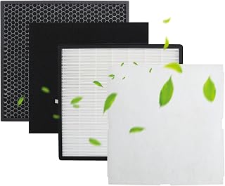 Rabbit Air Filter Replacement Kit Compatible with Rabbit Air MinusA2 Air Purifier, SPA-700A, SPA-780A/N-[Odor Remover]