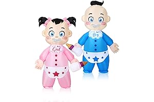 Giant Inflatable Baby Costume for Gender Reveals