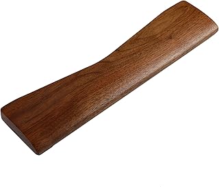 Ergonomic Wooden Wrist Rest Solid Wood Walnut for Keychron Q8
